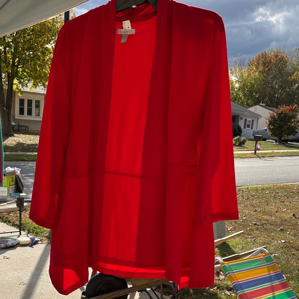 Elegant Red Women's Top